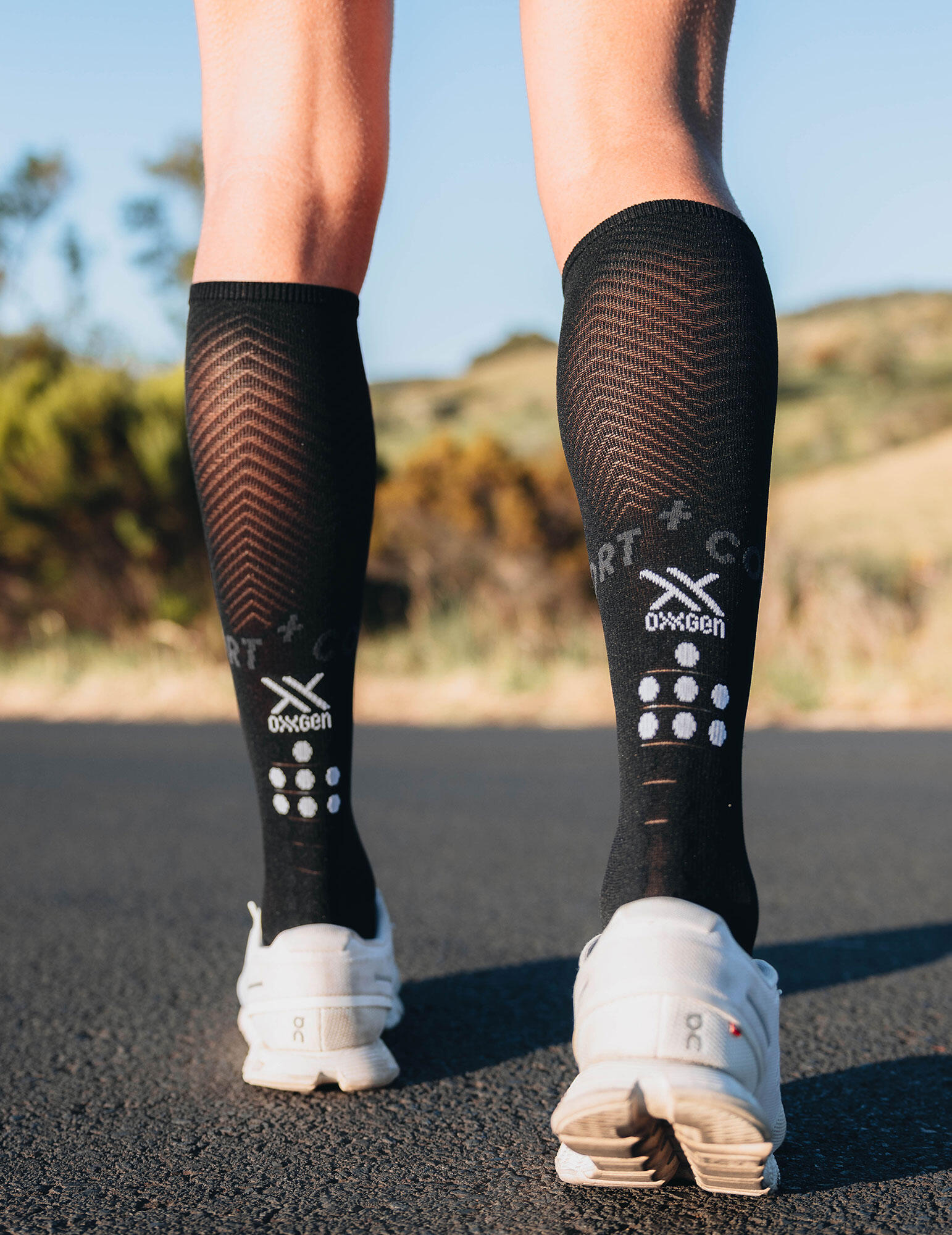 Compressport "Full Socks Oxygen" meias de alta compressão 3/3