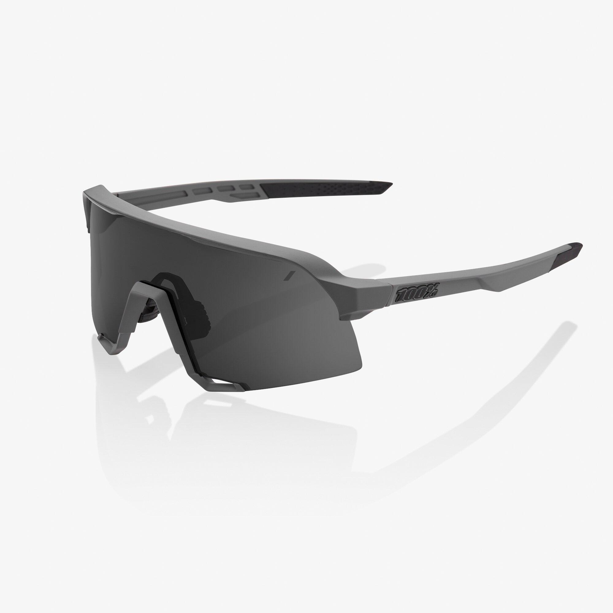 100% 100% S3® Matte Cool Grey Smoke Lens