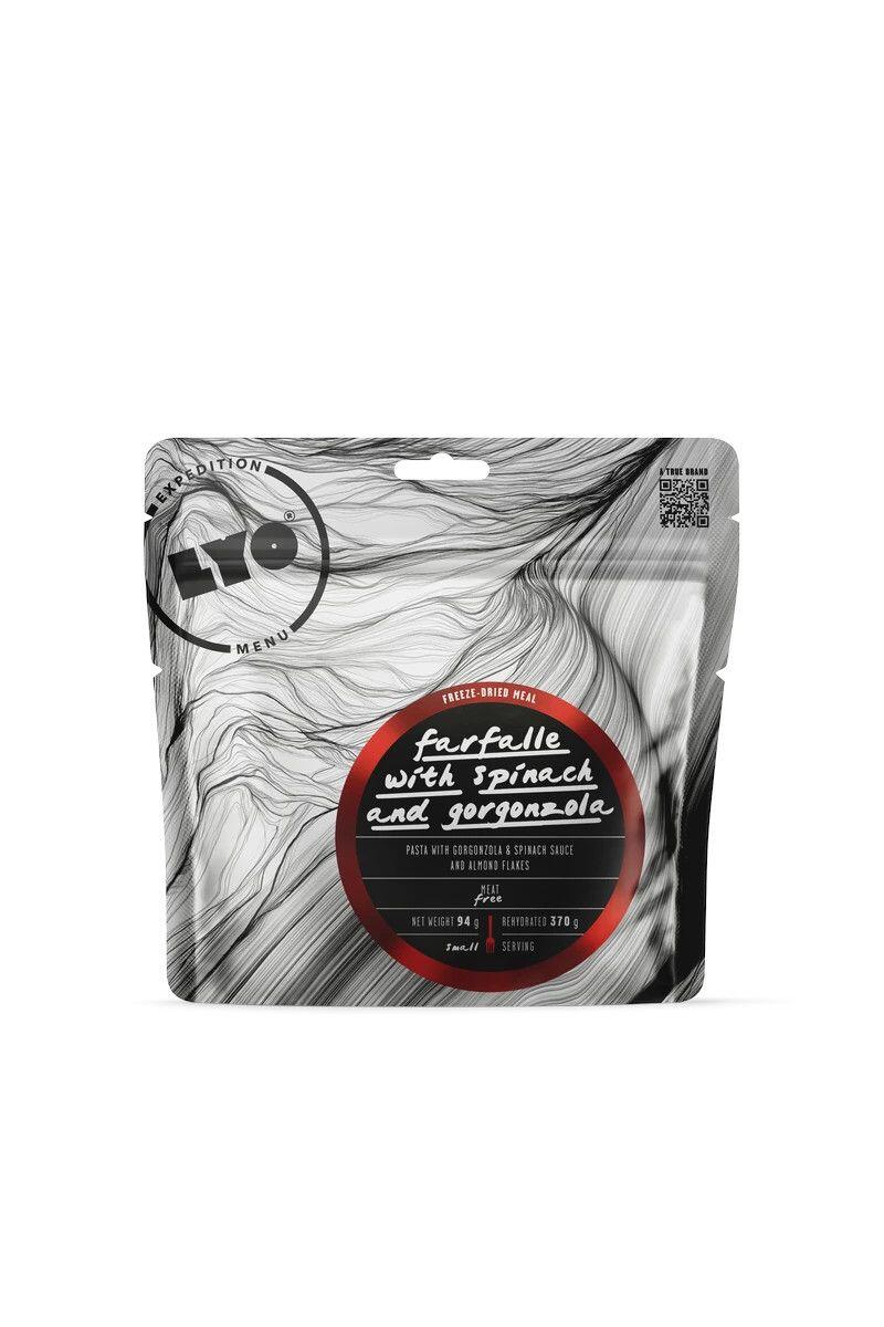 LYO FOOD Pasto Liofilizzato Lyo Expedition Farfalle Con Spinaci E Gorgonzola 94G