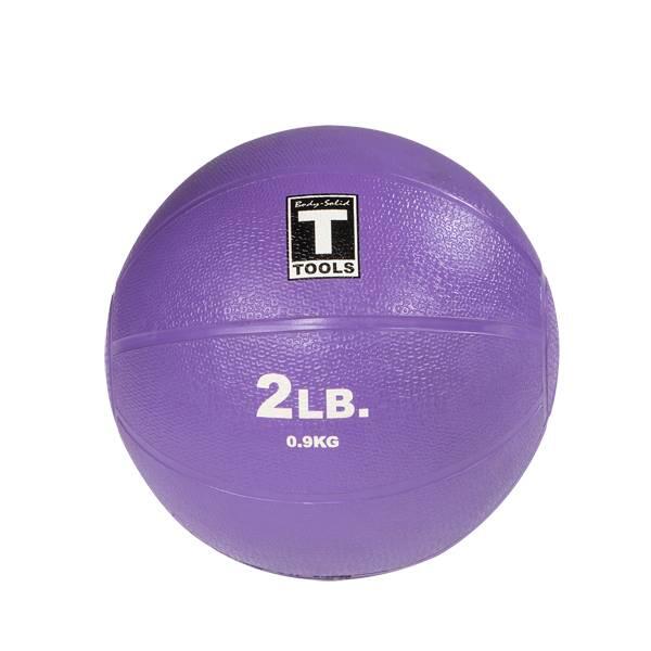 Body-Solid Medicine Ball - Medicijnbal - Paars - 0,9 kg