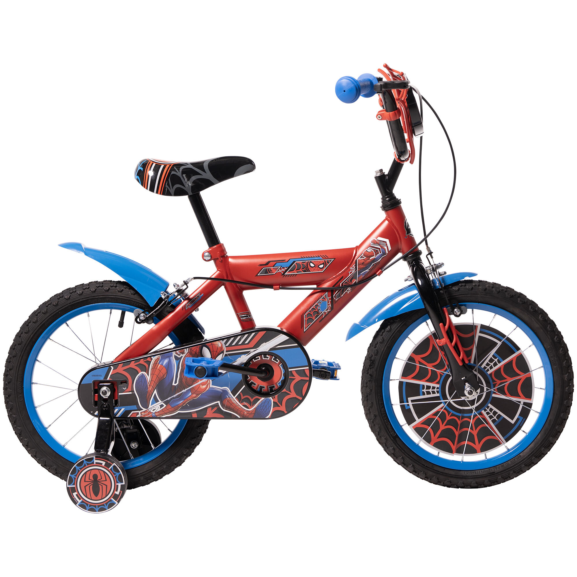 Huffy 16" Spiderman kinderfiets, voor kinderen tussen 5 en 7 jaar 7/8