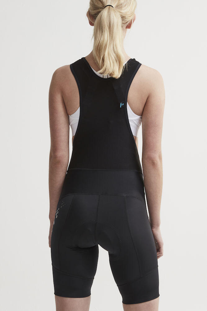 Fietsbroek - Craft Essence Bib Shorts - XS - Dames - Zwart - Fietsbroek 3/6
