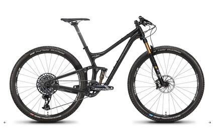 Vélo de cross-country Niner RKT Cadre carbone grand Suspension intégrale 3* Noir
