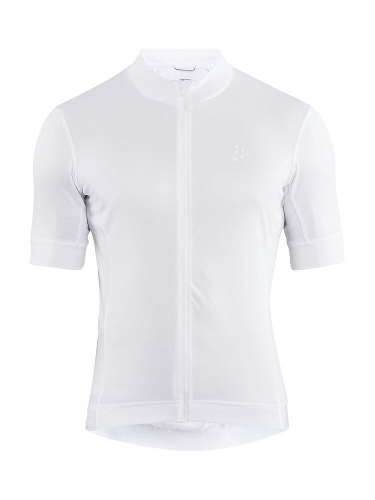 CRAFT Mens Cycle Essence Short Sleeve Bike Jersey White