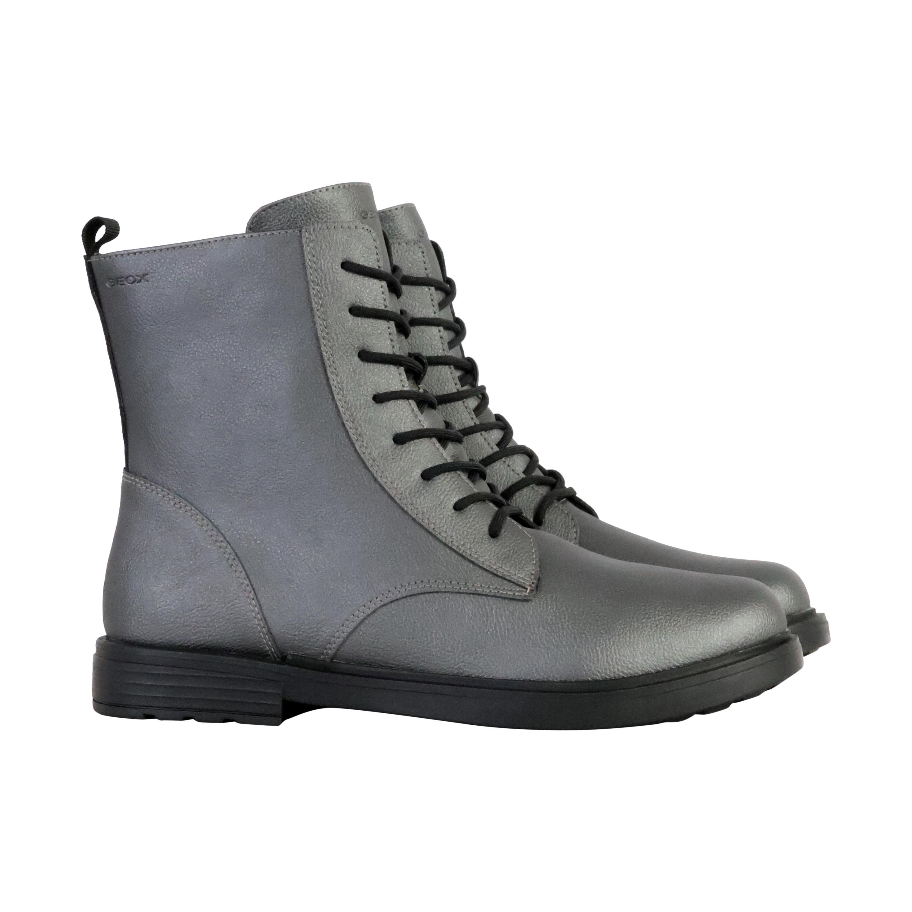 Bottine à Lacets Geox Junior Eclair Synt.Lea - Enfant 3/5