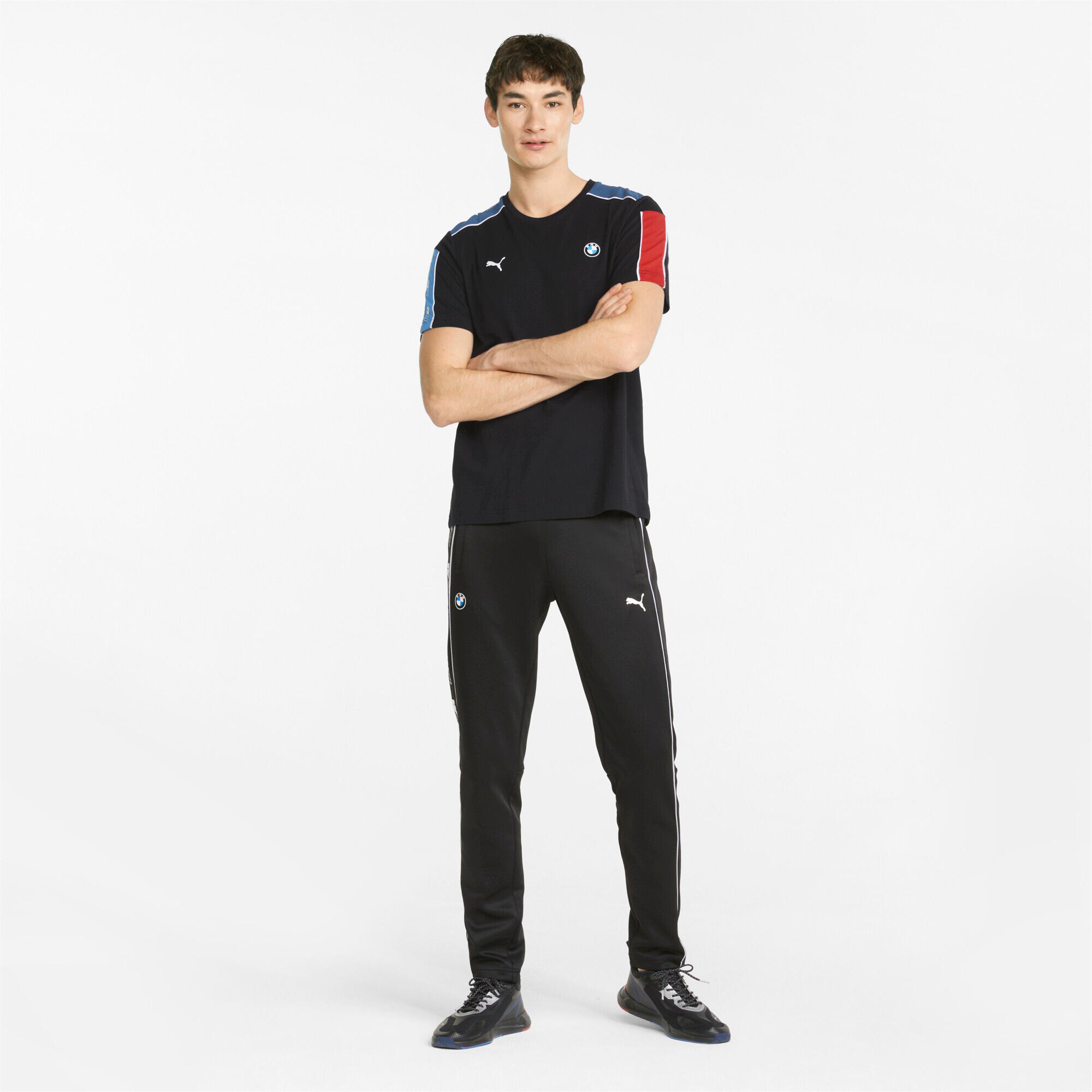 T-Shirt PUMA Homem BMW M Motorsport T7 - Algodão Cor Preto-M 3/5