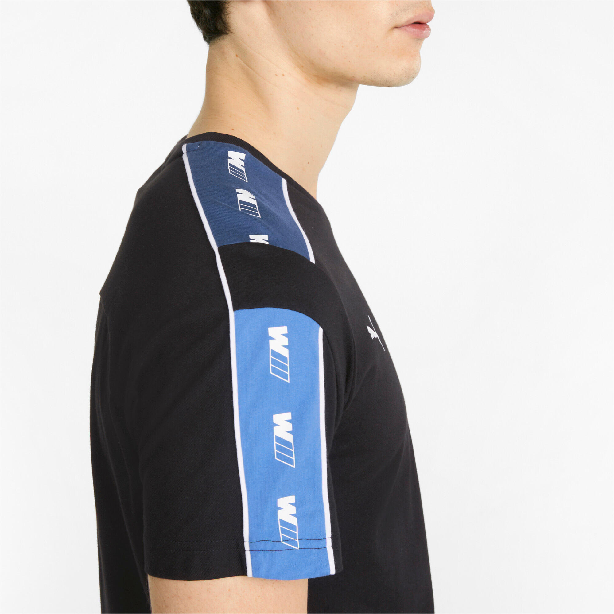 T-Shirt PUMA Homem BMW M Motorsport T7 - Algodão Cor Preto-M 5/5