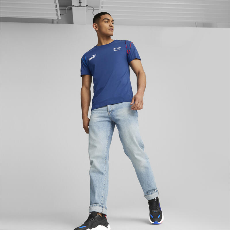 Tricou cu Mânecă Scurtă Bărbați Puma Bmw Mms Mt7 Albastru