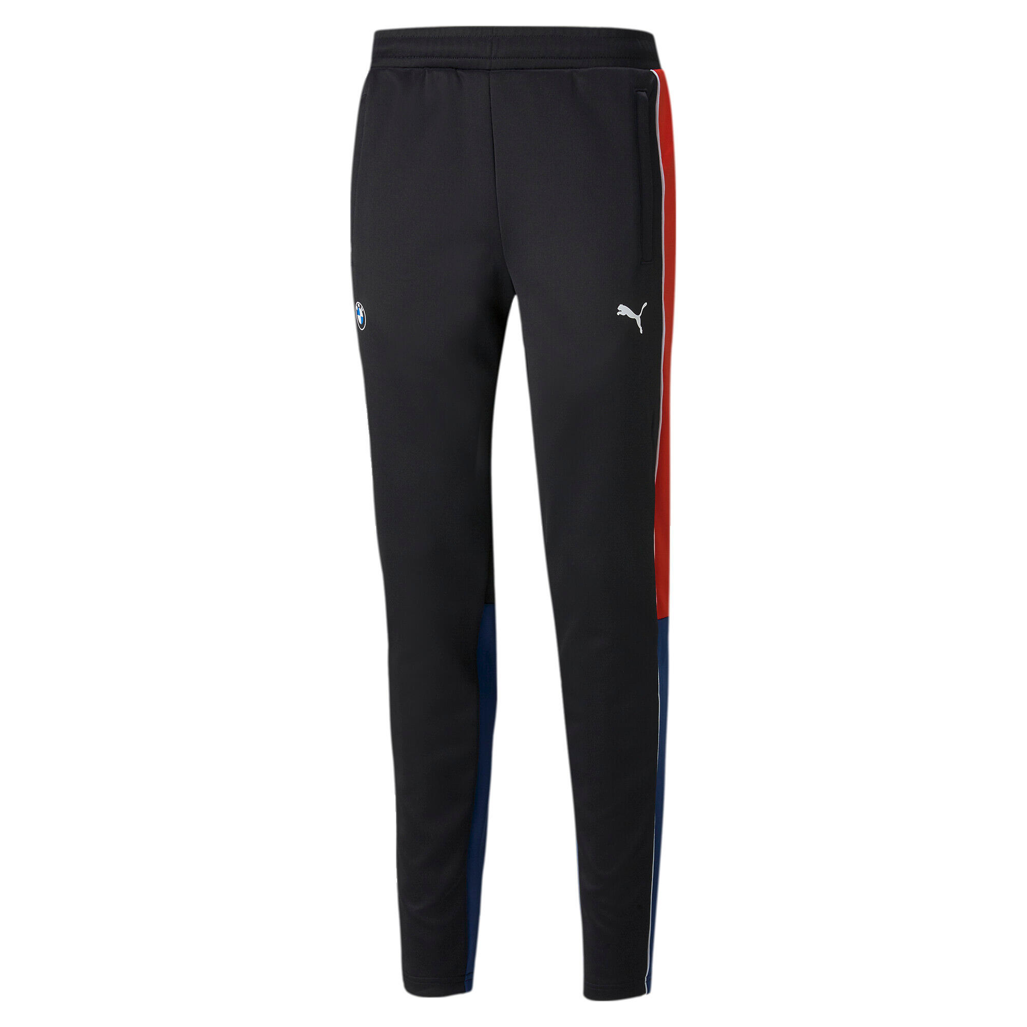 PUMA Mens BMW M Motorsport T7 Track Pants Calças - Cor Preto-M 4/5