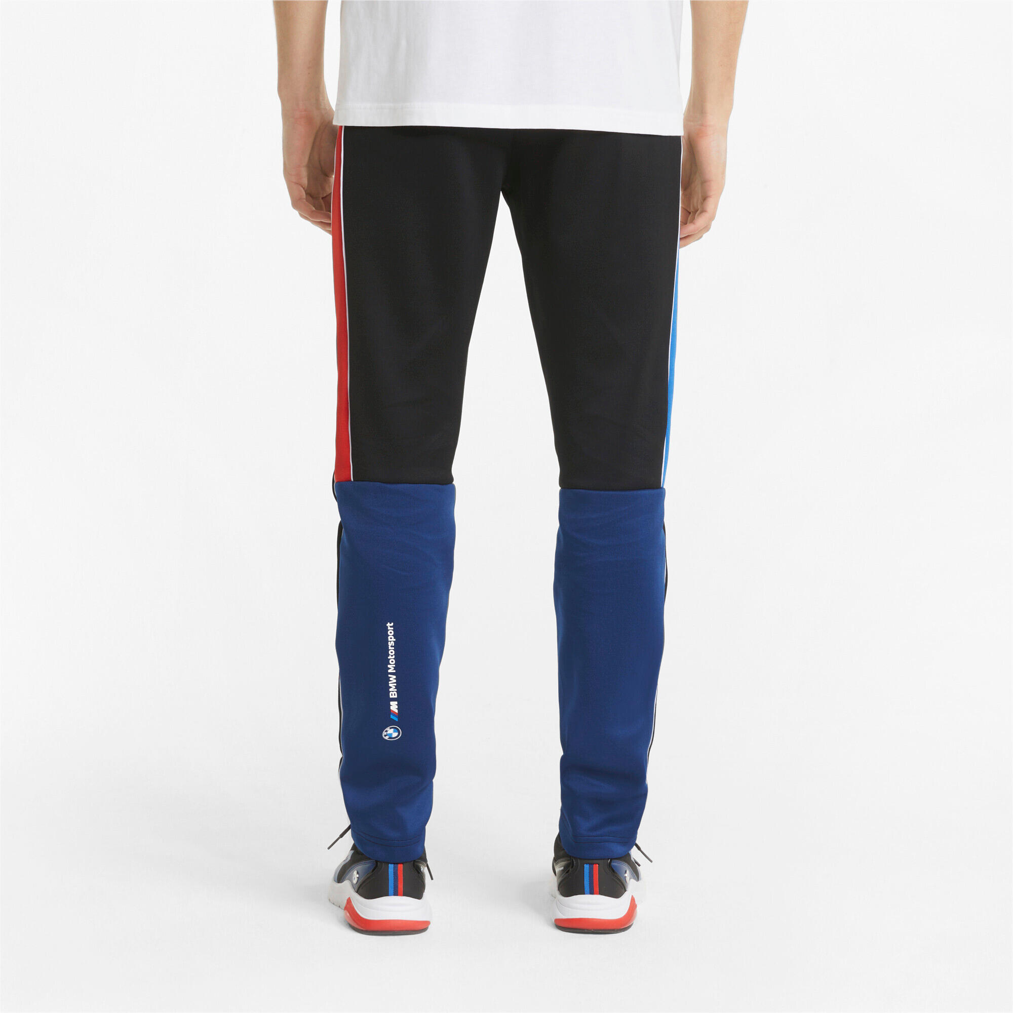 PUMA Mens BMW M Motorsport T7 Track Pants Calças - Cor Preto-M 2/5