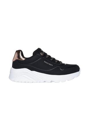 Zapatillas para Niño Skechers Uno lite metallic mode Negro