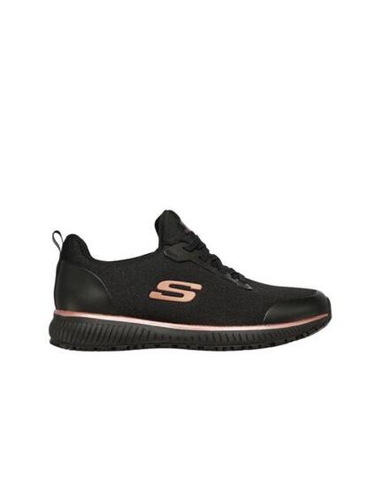 Zapatillas para Mujer Skechers Squad sr work Negro