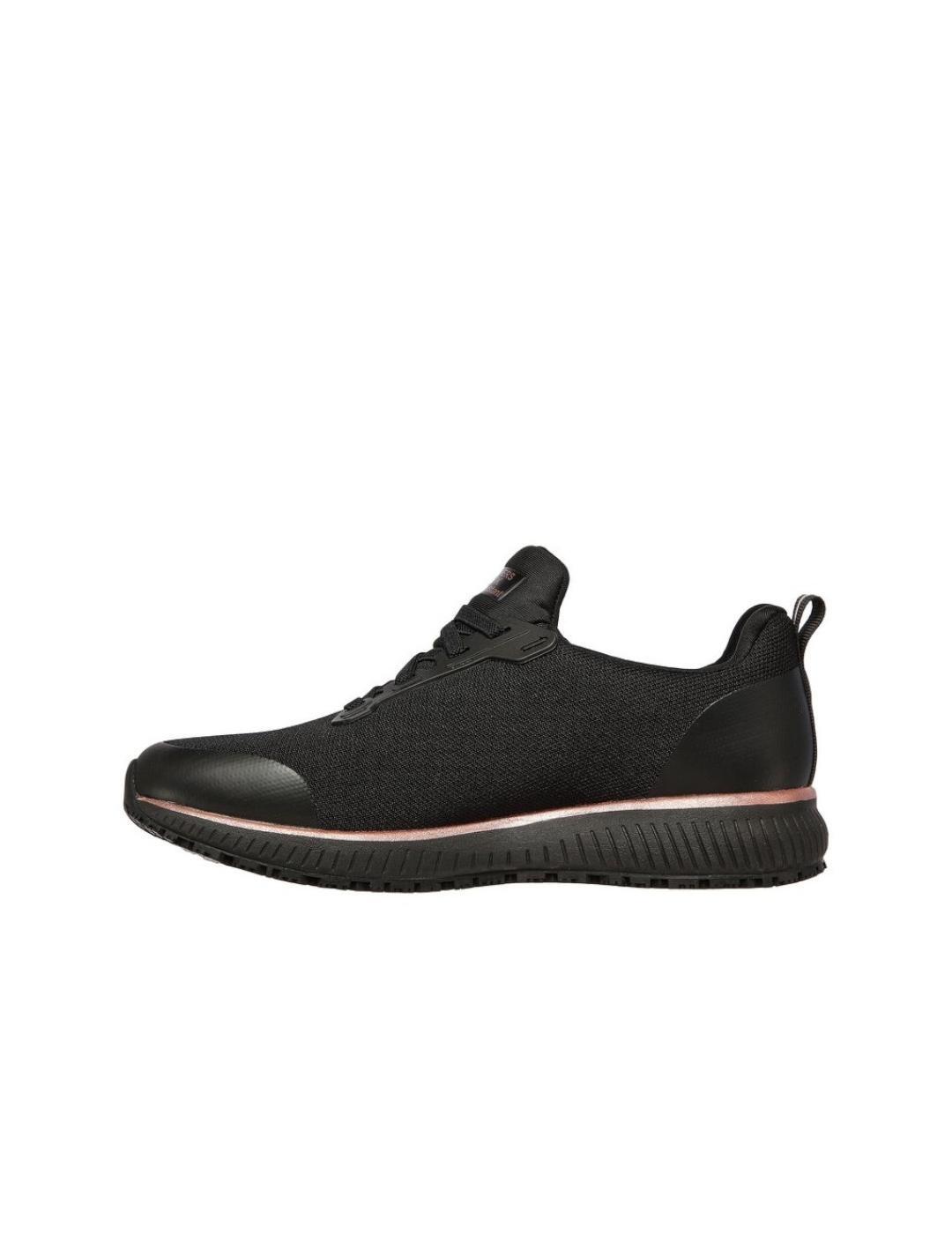 Women's Skechers Squad SR Work Black Sneakers 2/5