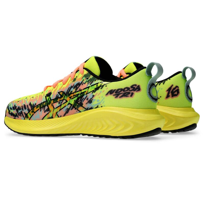 Zapatillas Running Niños, Unisex - ASICS Gel-Noosa Tri 16 GS -Safety Yellow/Bla