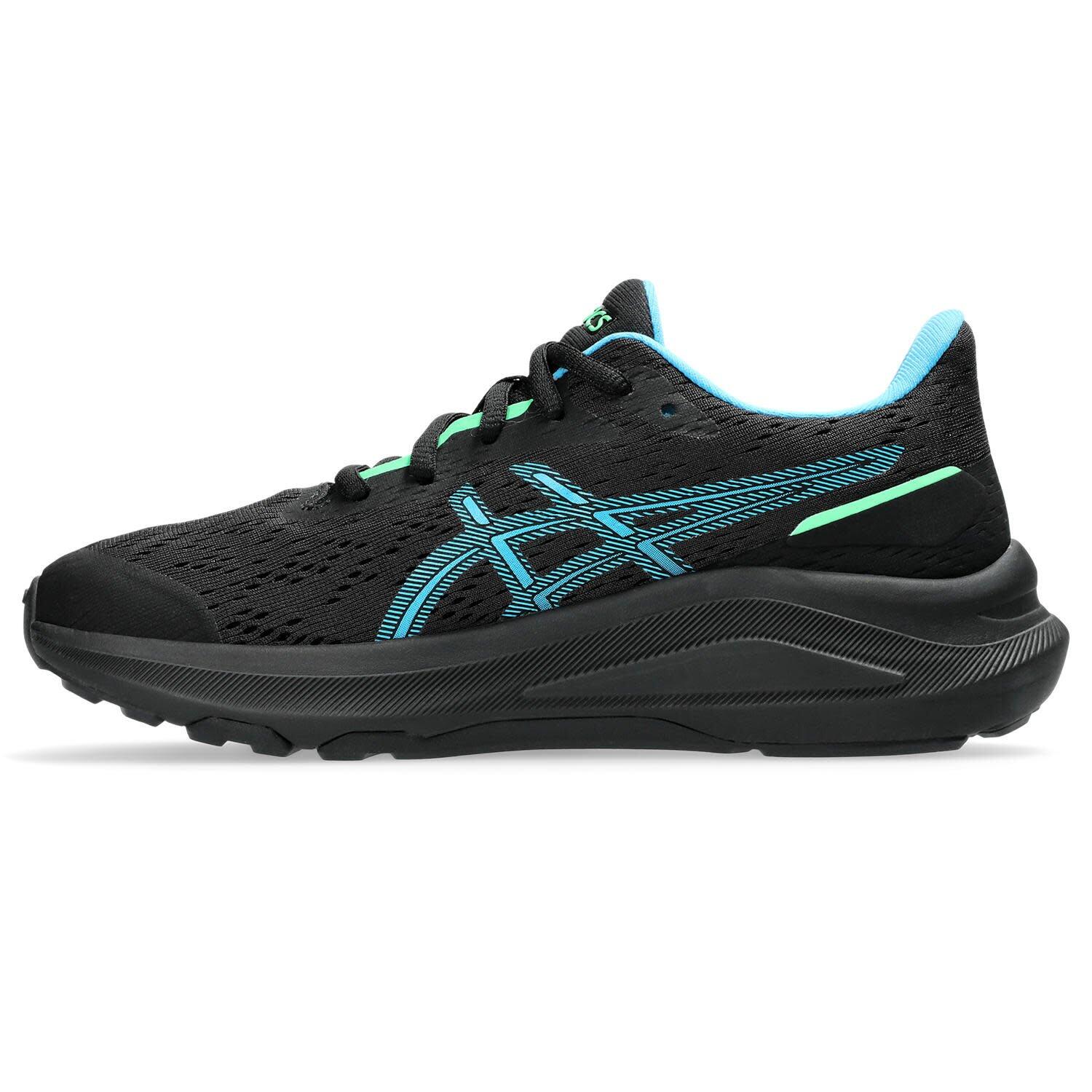 Calcado De Corrida Crianças - ASICS GT-1000 13 GS - Black/Digital Aqua 3/7