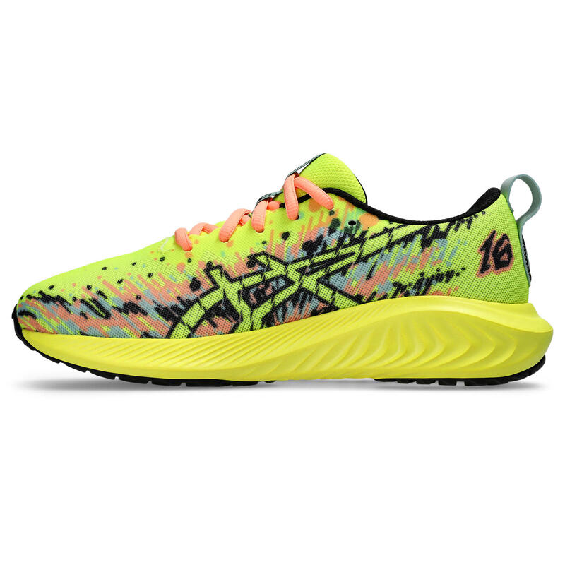 Zapatillas Running Niños, Unisex - ASICS Gel-Noosa Tri 16 GS -Safety Yellow/Bla