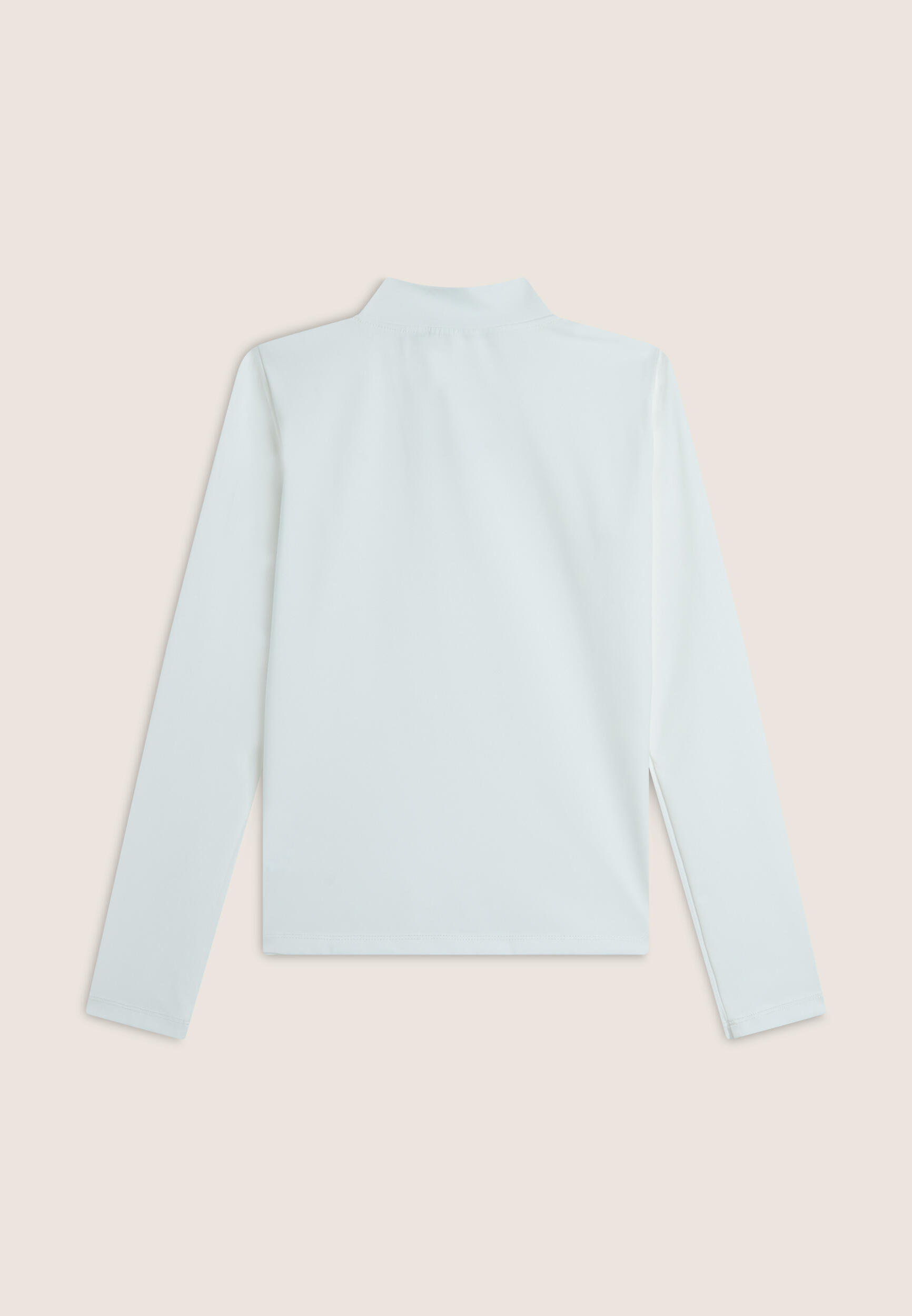 Dolcevita da donna con piccolo logo centrale 2/3