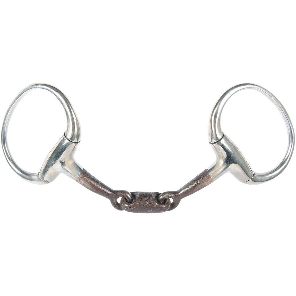 Anatomisch geformtes, doppelt gebrochenes 2-Ring-Pferdegebiss Harry's Horse Swee 4/4