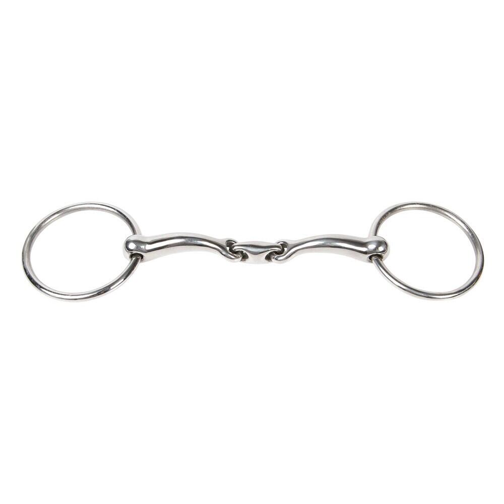 Anatomisch geformtes, doppelt gebrochenes 2-Ring-Pferdegebiss Harry's Horse 2/2