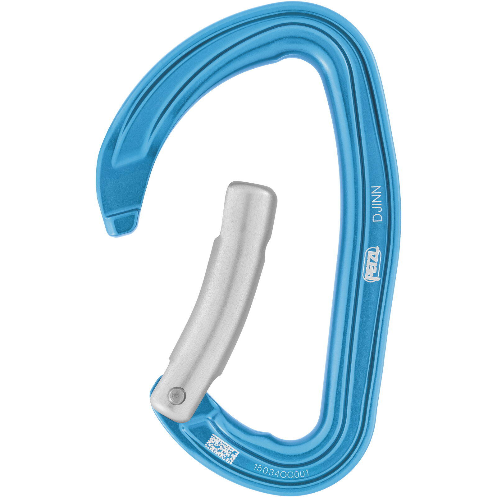 Mousqueton d'Escalade Petzl "Djinn Doigt courbe" 4/5