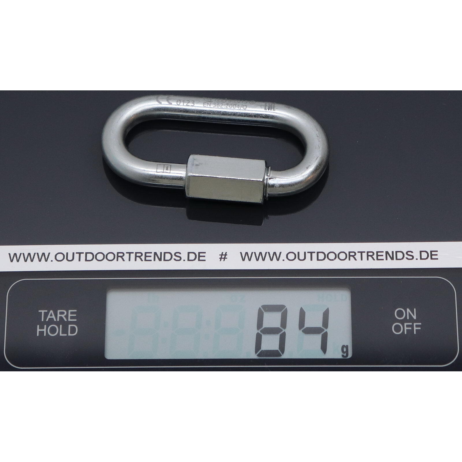 Oval Quick Link Steel 8 mm 5er Set- Schließring 4/4