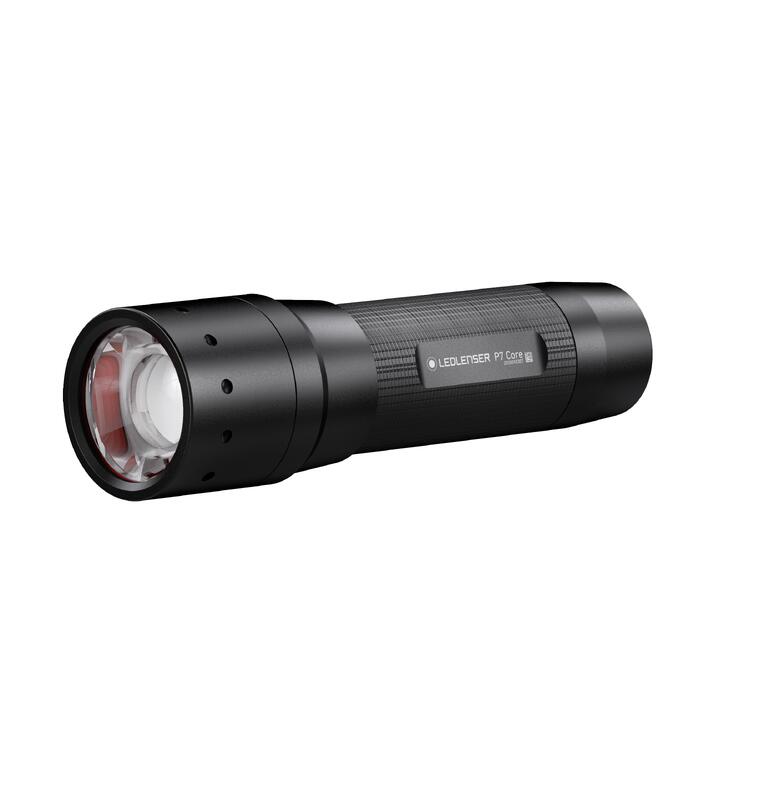Linterna Ledlenser P7 Core Ip54, 450Lum, 300 M. Alcance, Sistema Enfoque Rápido