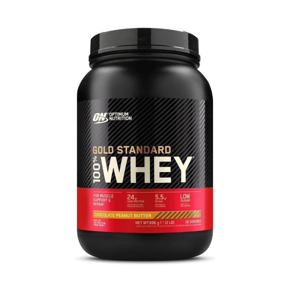 Optimum Nutrition - Whey Protéine | 100% Whey Gold (900gr) | Chocolate Peanut Butter - Whey Protéine - 900 G - Decathlon