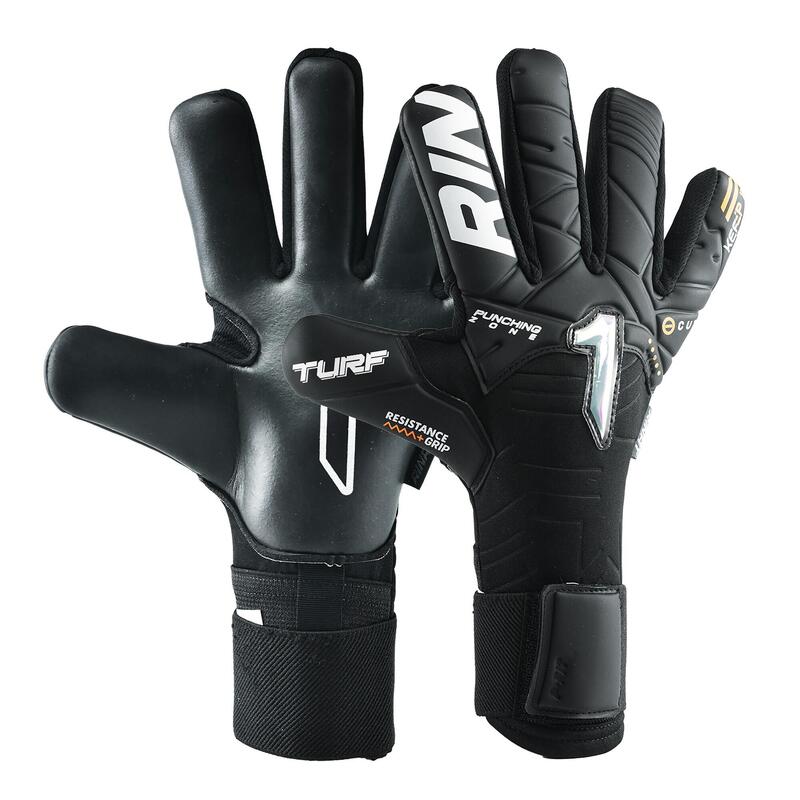 Guantes De Portero Adulto Rinat Kratos Turf  Negro