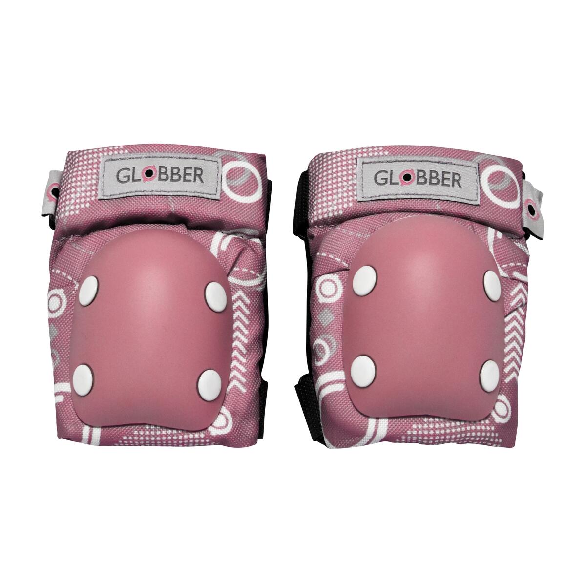 Set 2 protections imprimés enfants XXS (Coudes et genoux) - Rose pastel 2/3