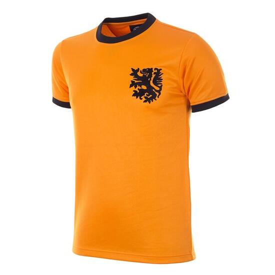 Camiseta de Fútbol Retro - Hombre - Copa del Mundo 1978 Holanda - Naranja