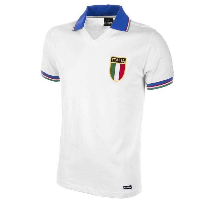 Italië Away World Cup 1982 Retro Voetbalshirt