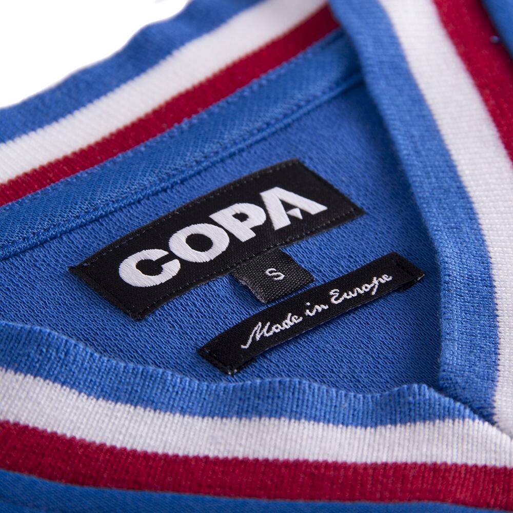 Retro Voetbalshirt - Heren - Frankrijk 1971 - Blauw 5/7