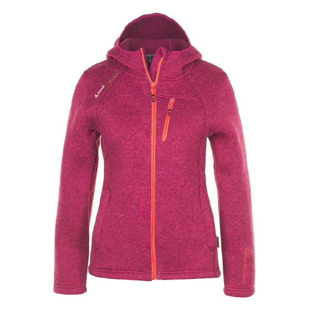 Women's bonded fleece jacket Peak Mountain Alaine