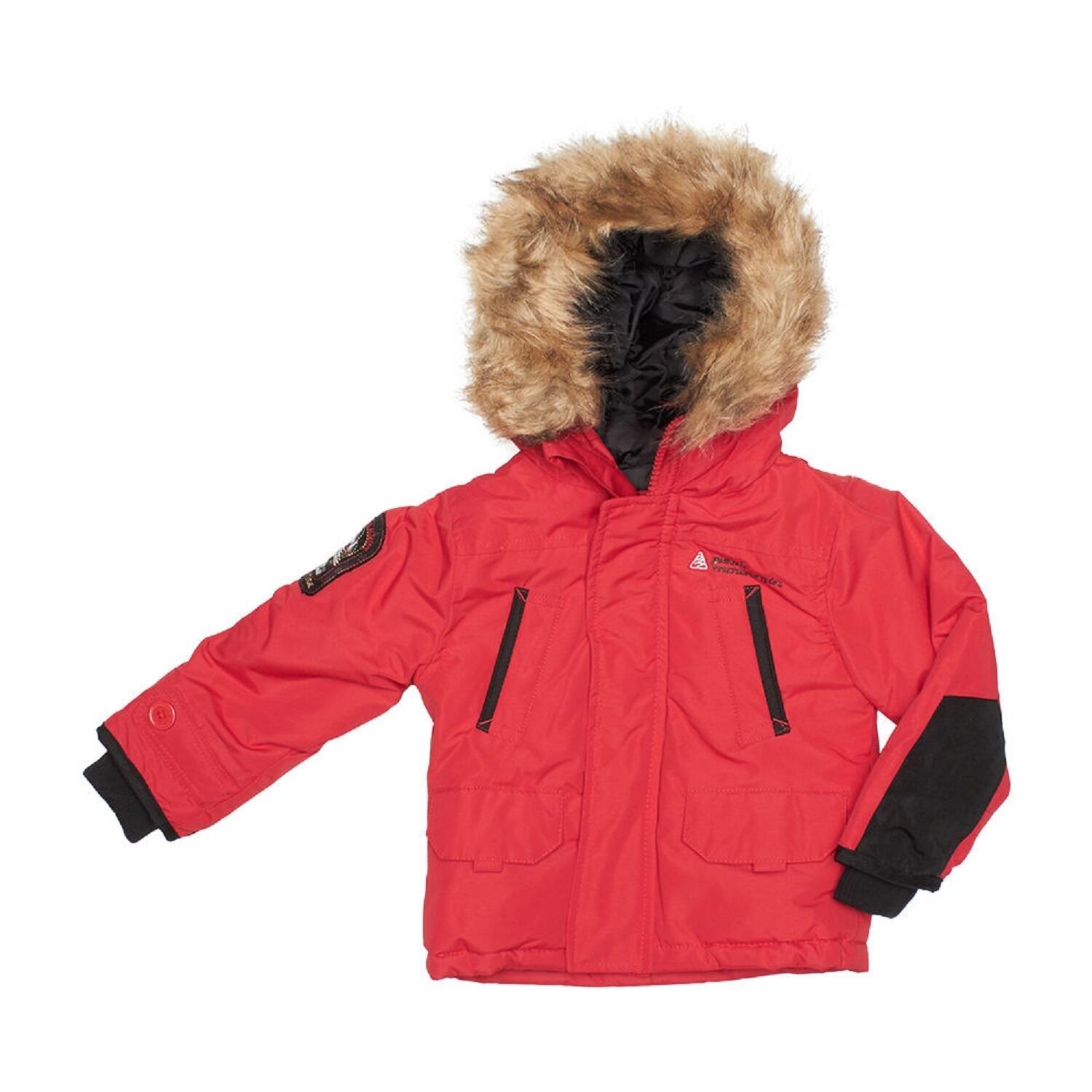 Parka de esqui para crianças peak mountain ecapeak