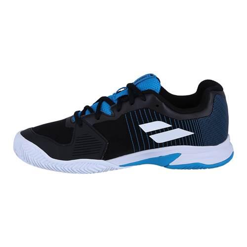 Chaussures Babolat Jet Premura Clay Junior 33s22756 2033 Noir Et Bleu 5/5