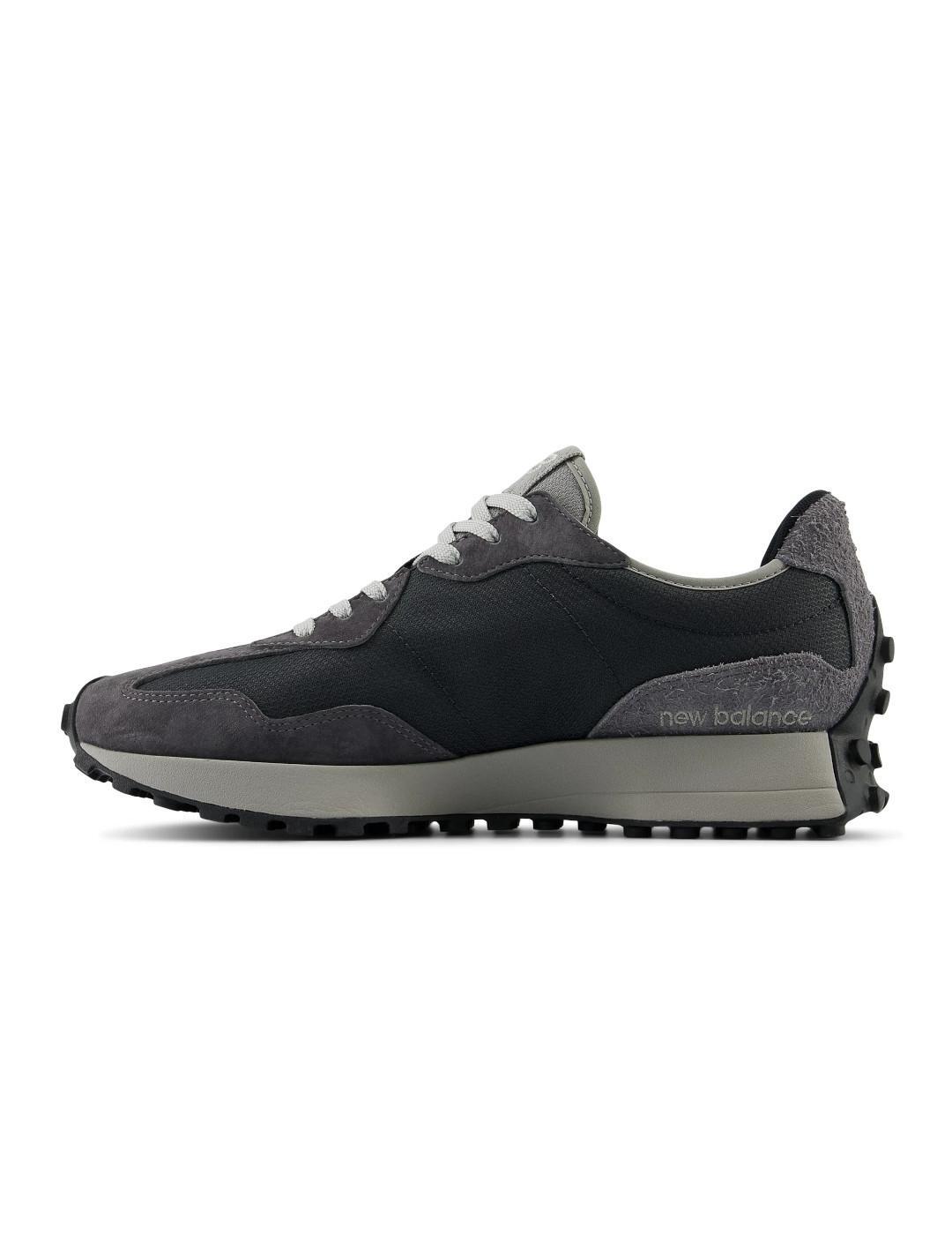 Scarpe da ginnastica da uomo New balance 327 nere 2/6
