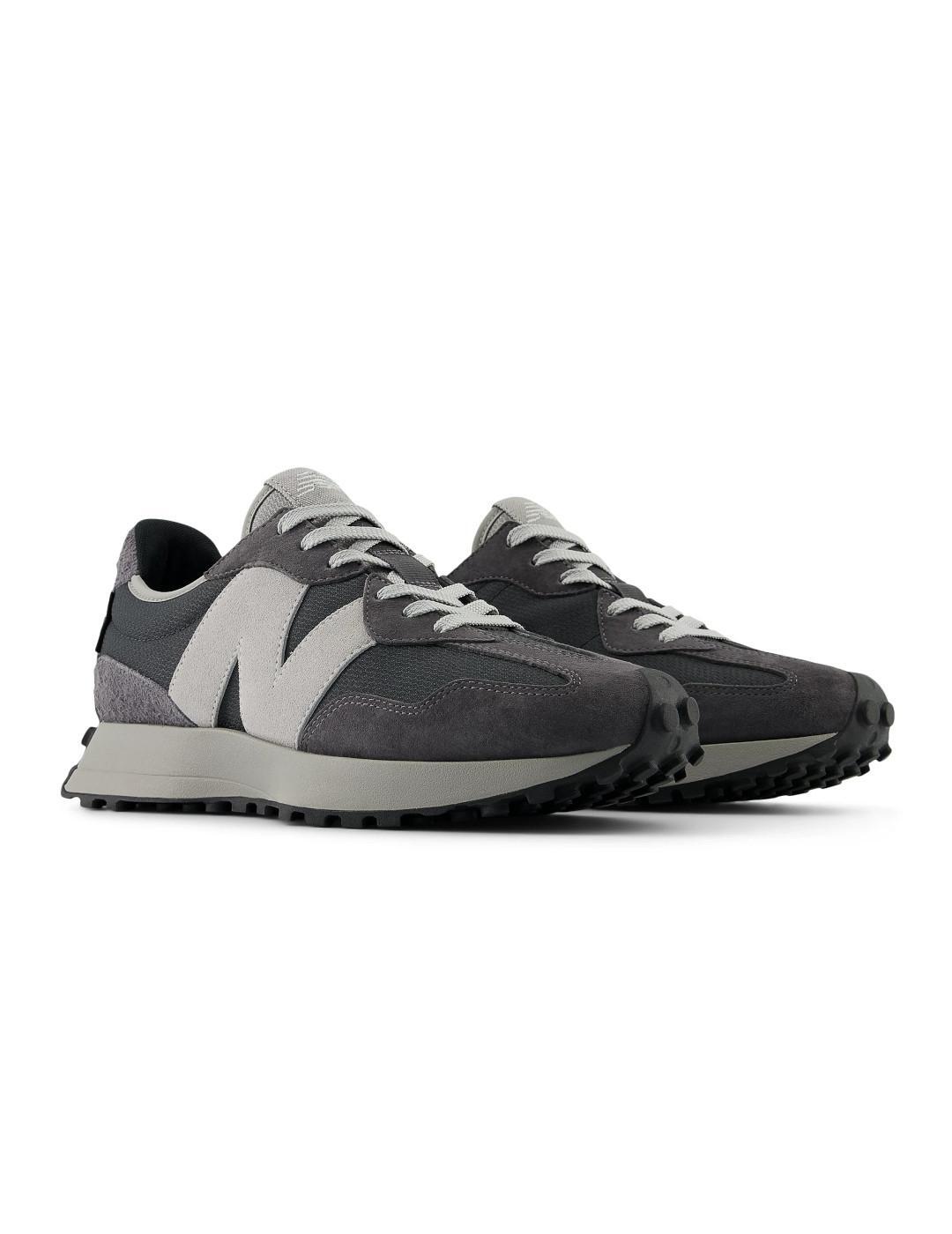 Scarpe da ginnastica da uomo New balance 327 nere 3/6