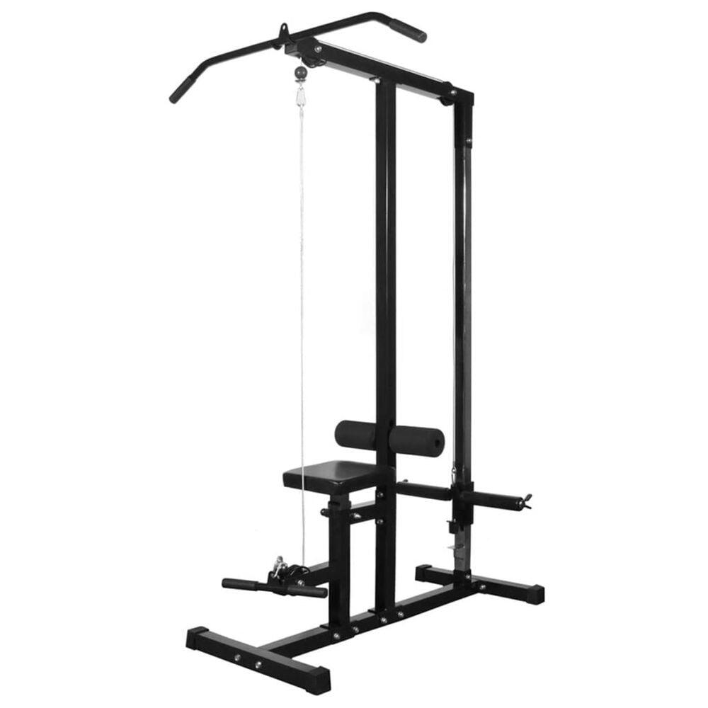 Máquina de musculación con pesas y mancuernas 30,5 kg 3/5