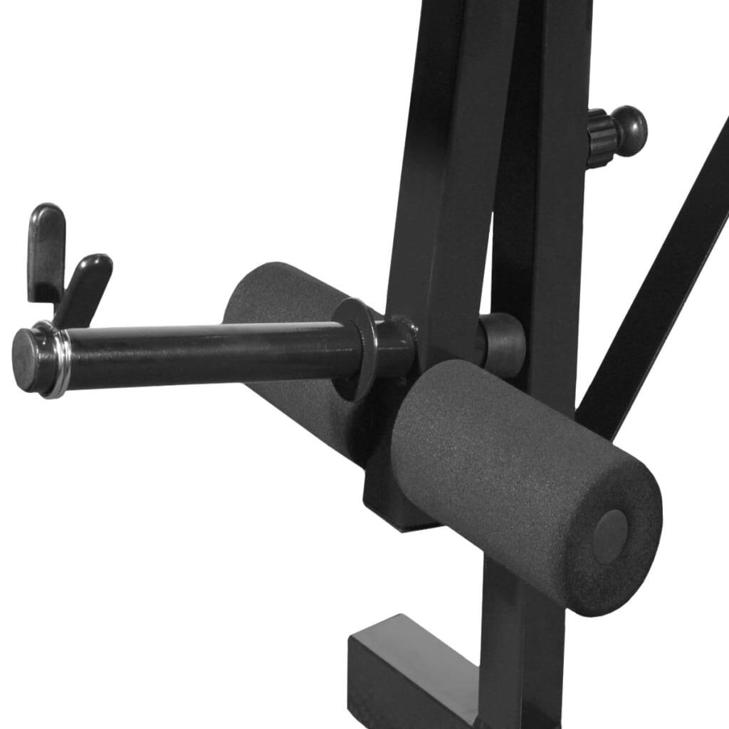 Banco de musculación barras y mancuernas 60,5 kg 4/5