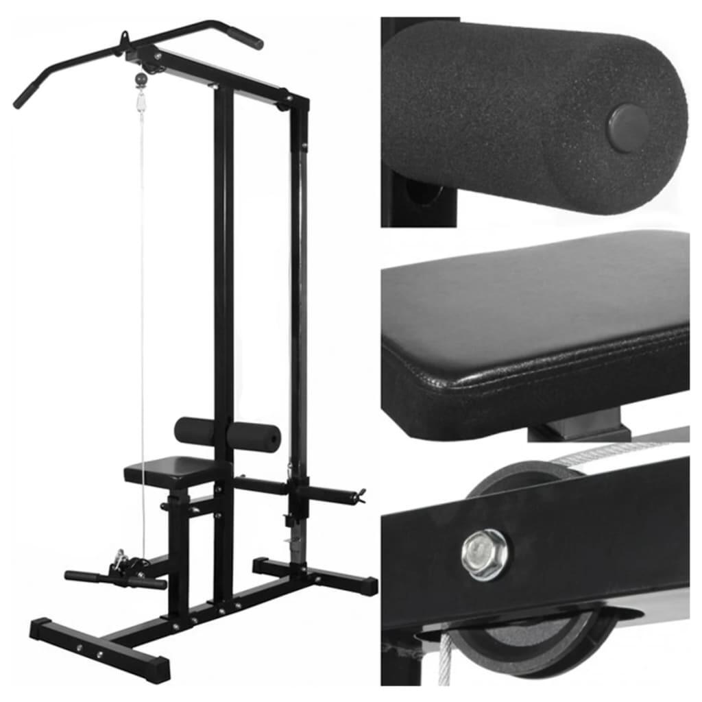 Máquina de musculación con discos de peso 40 kg 2/5