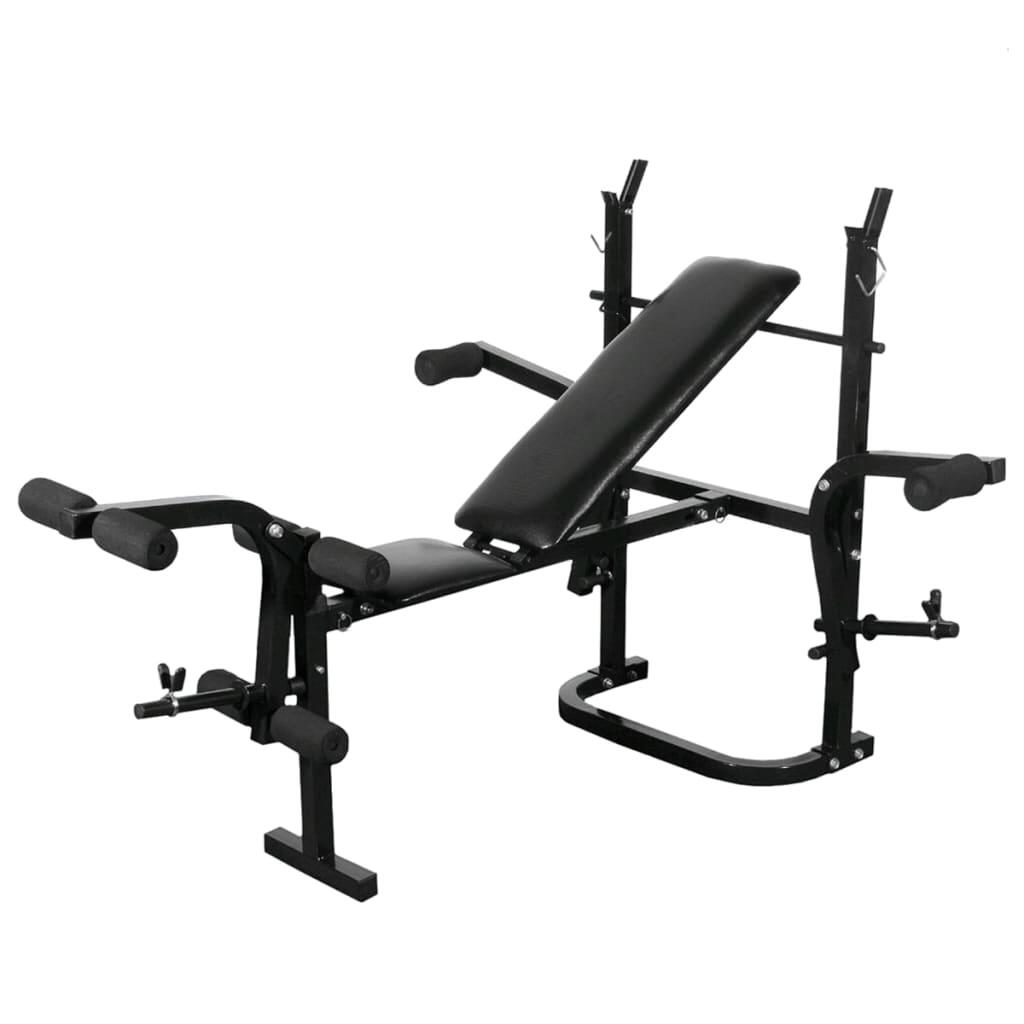 Banco de musculación barras y mancuernas 30,5 kg 2/5