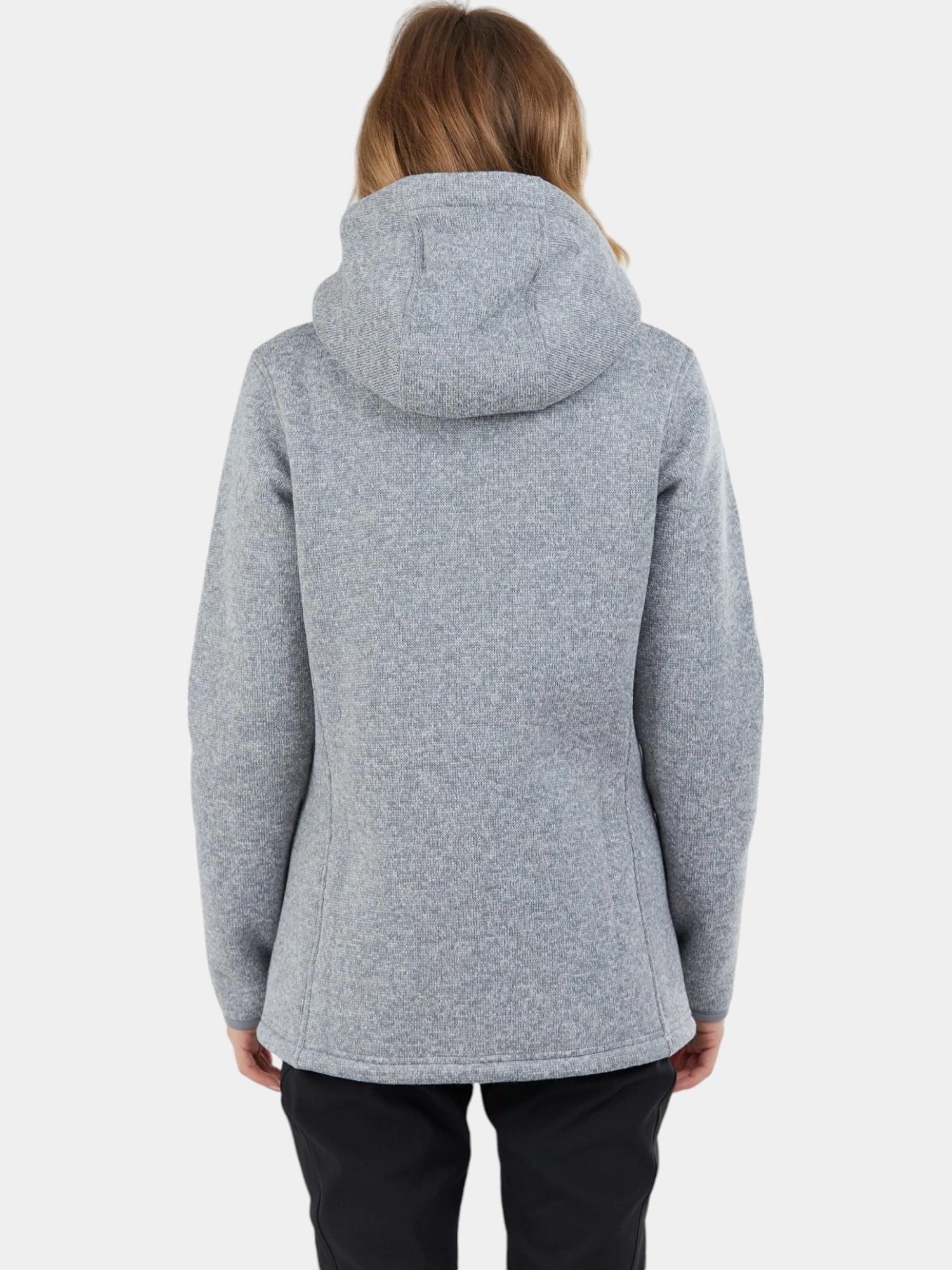 Női kapucnis pulóver Ara Fleece Jacket 2/7