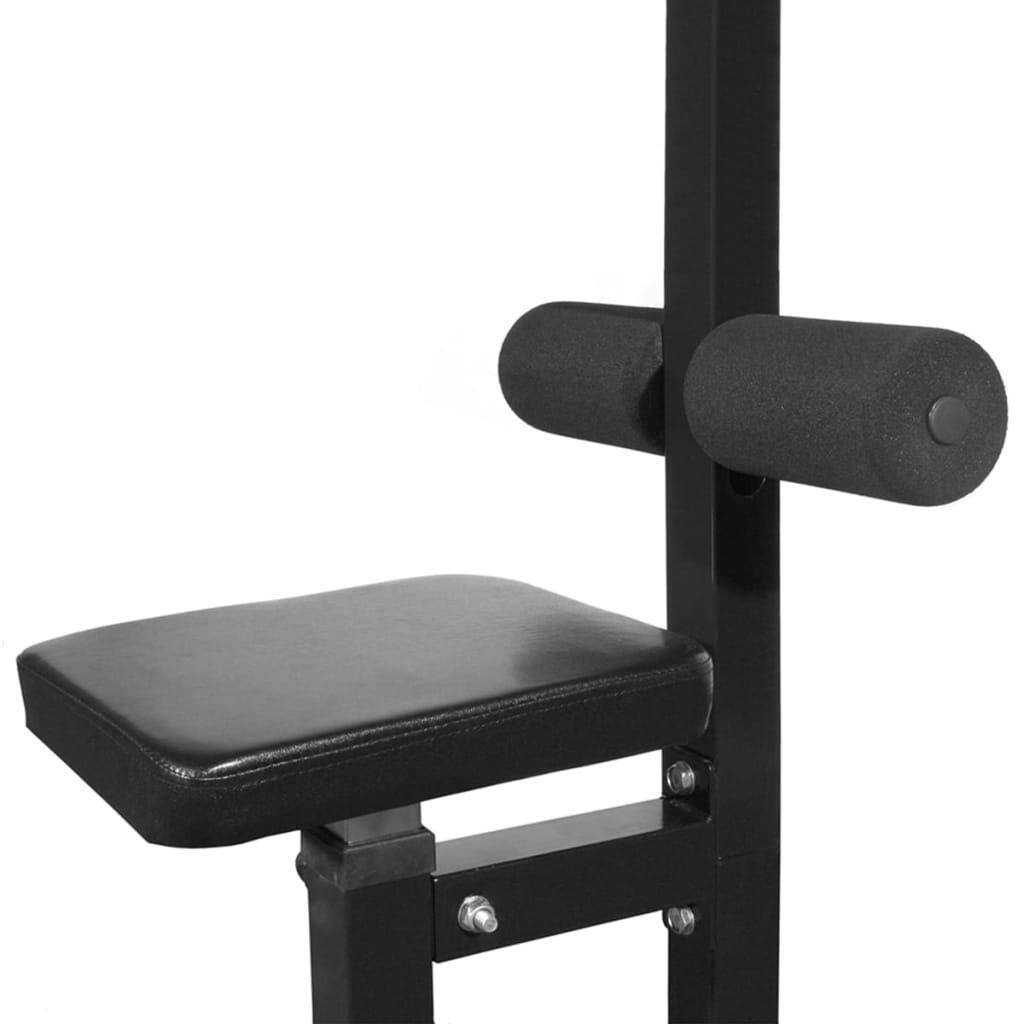 Máquina de musculación con discos de peso 40 kg 4/5