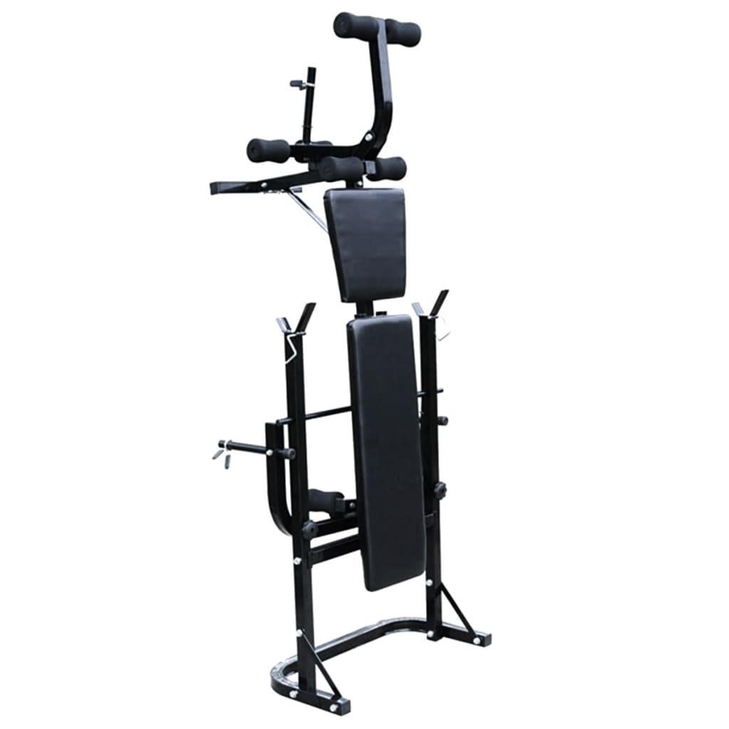 Banco de musculación barras y mancuernas 60,5 kg 3/5