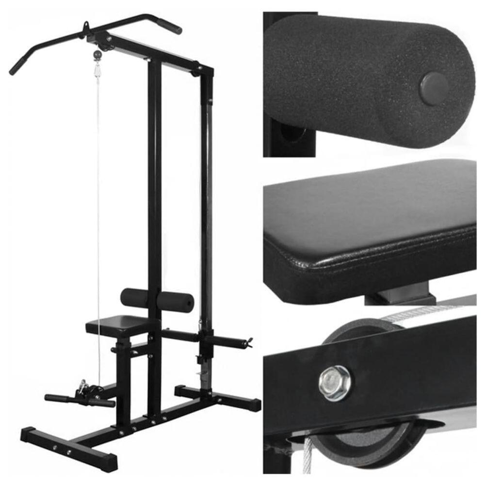 Máquina de musculación con pesas y mancuernas 30,5 kg 2/5