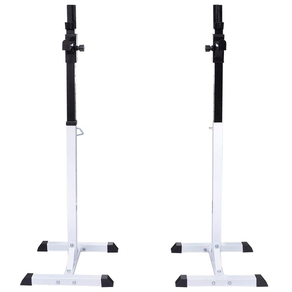 Soporte para sentadillas con barra y mancuernas 30,5 kg 3/5