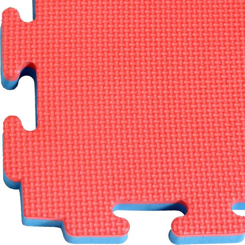 Puzzle-Tatami-Matte Aktivsport 100 x 100 x 3 cm rot-blau 6/7