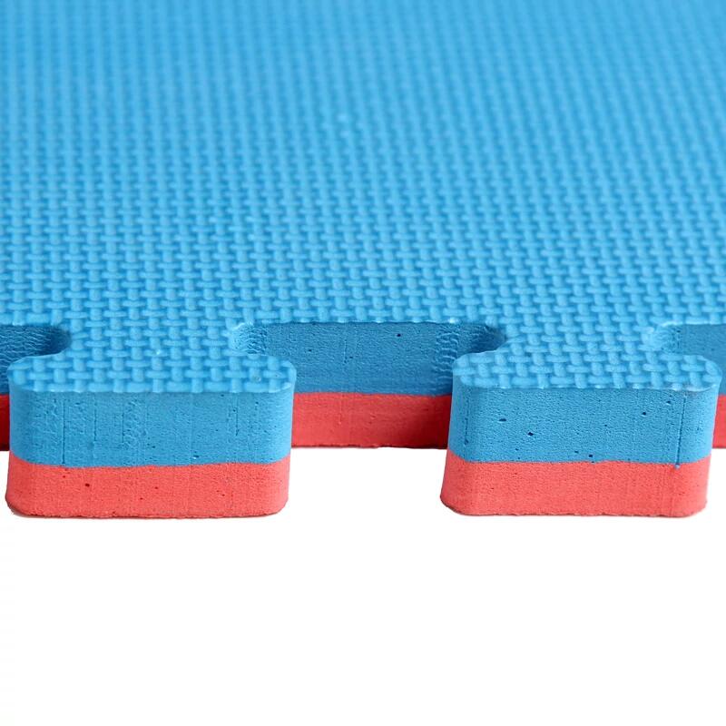 Puzzle-Tatami-Matte Aktivsport 100 x 100 x 3 cm rot-blau 5/7