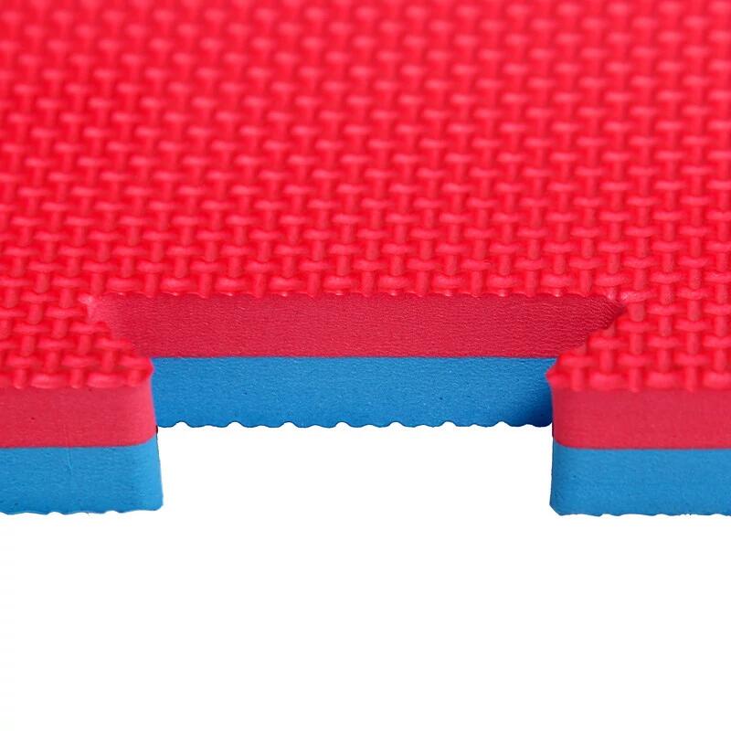 Puzzle tatami Aktivsport 100x100x4 cm rosso-blu 5/7
