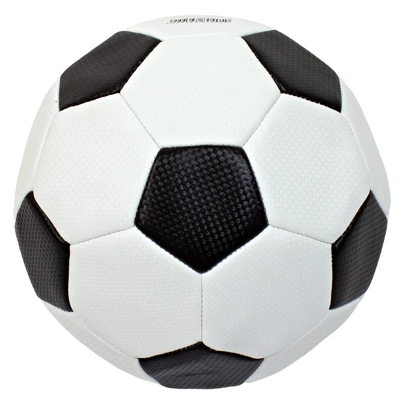 Pallone da calcio Aktivsport ALLROUND bianco-nero, misura: 5 3/4